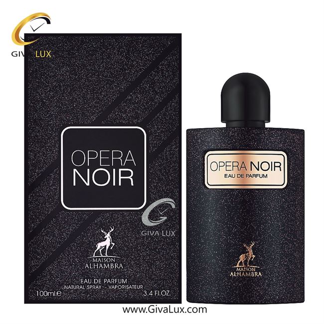  ادو پرفیوم  زنانه الحمبرا اورجینال مدل Alhambra Opera noir | اوپرا نویر رایحه مشابه ایو سن لورن بلک اپیوم حجم  100 میل